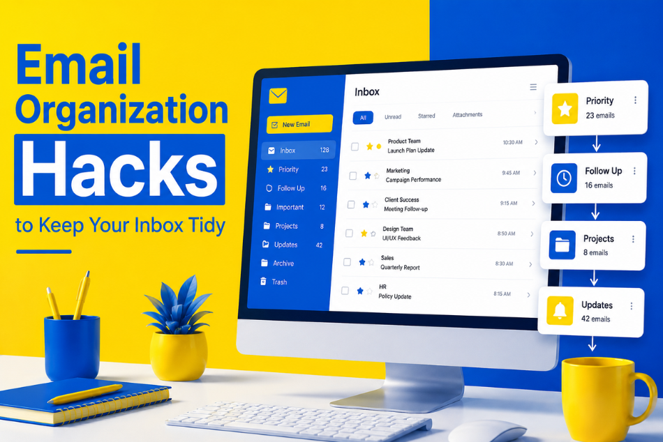 Email Organization Hacks to Keep Your Inbox Tidy