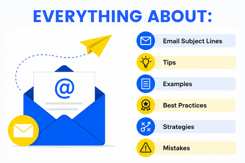 Everything About Email Subject Lines: Tips, Examples, Best Practices, Strategies, and Mistakes