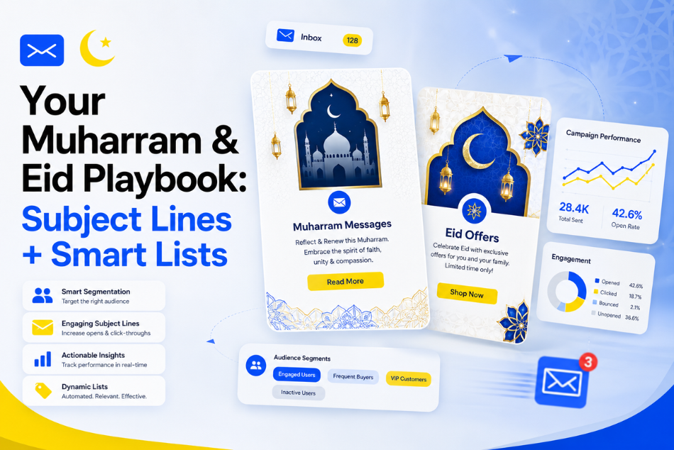 Your Muharram & Eid Playbook: Subject Lines + Smart Lists